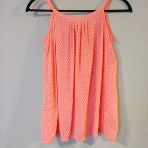 Crazy 8 Coral Print Tank Top